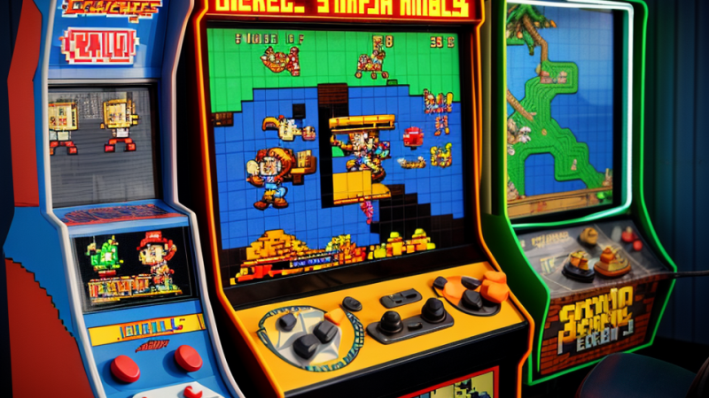 A Blast from the Past: Exploring the Origins of Early Action Video Games